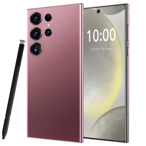 S24 Ultra Smartphone 6.8inch Factory Unlocked Android 13 5G Mobile Phone 8+256GB