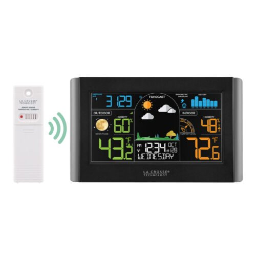 S77925 La Crosse Technology Wireless Weather Station with TX141TH-BV3 - Open Box