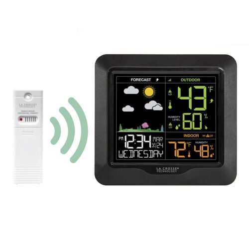 S85814 La Crosse Technology Wireless Color Weather Station with TX141TH-BV3