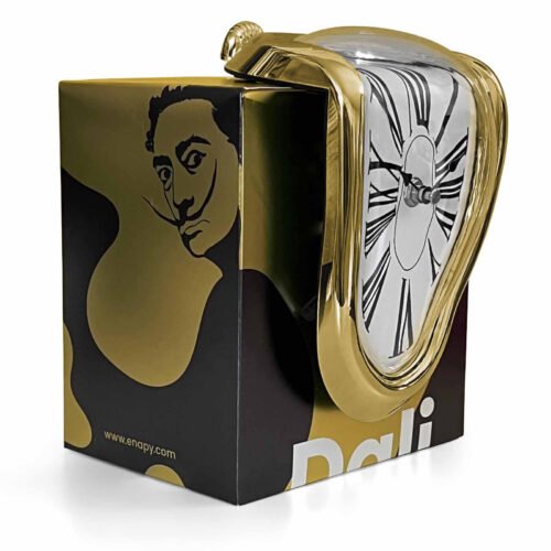 Salvador Dali Desk /Shelf Melting Clock - Silent & Fully Functional Clock