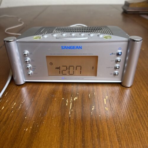 Sangean Atomic Alarm Clock Radio RCR-2 AM/FM Tuner