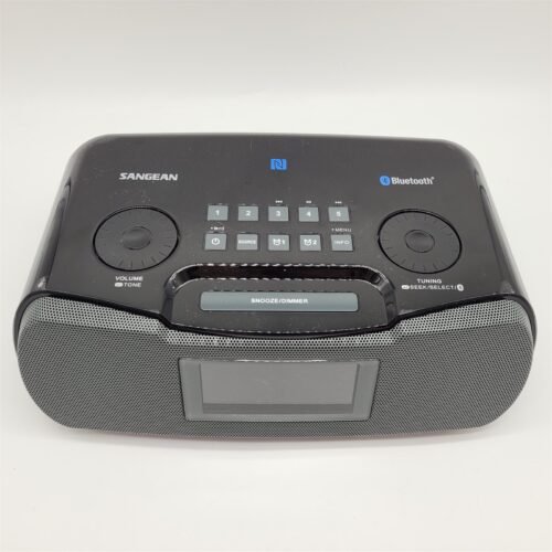 Sangean RCR-20 AM/FM Clock Radio w/ Bluetooth, Aux-in, USB Phone Charging *READ*