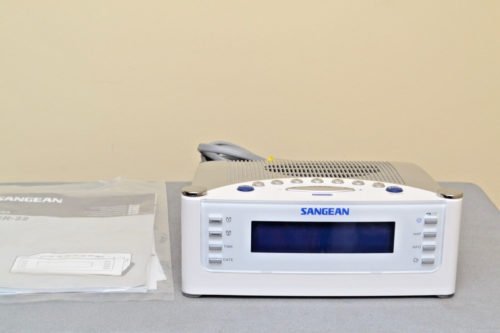 Sangean RCR-22 Atomic Clock with FM-RDS / AM / Aux-in Digital Tuning Radio