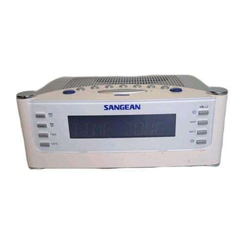 Sangean RCR-22 Atomic Digital Alarm Clock AM/FM 2 Bands Radio 2 Bands Time
