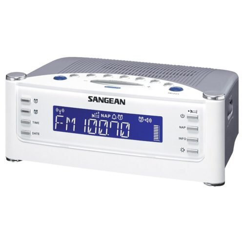 Sangean Rcr22 Am/fm Atomic Clock Radio With Lcd Display (rs-330s) (sanrcr22)