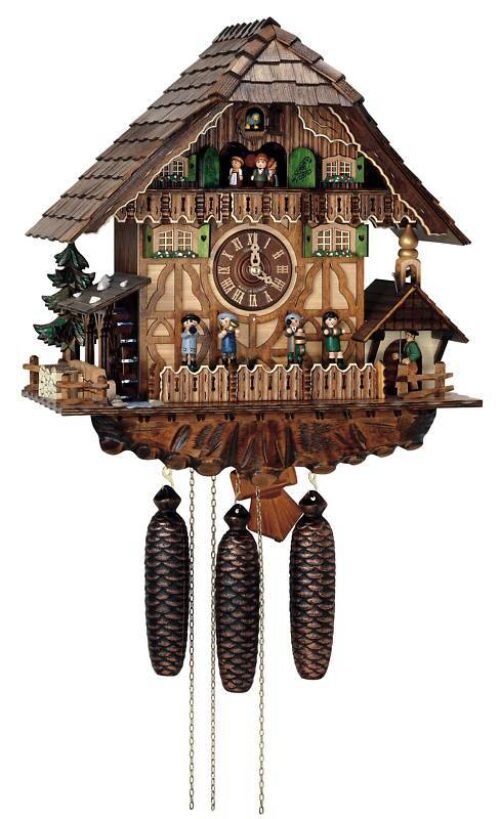 SCHNEIDER-8 DAY MUSICAL UM-PAH-PAH BAND WITH DANCERS 8TMT 1373/9