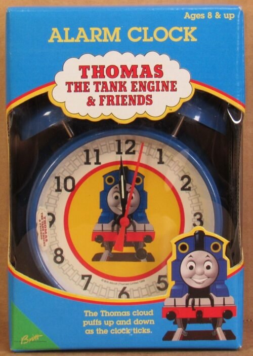 Schylling Thomas The Tank & Friends METAL Alarm Clock (1999) NOS