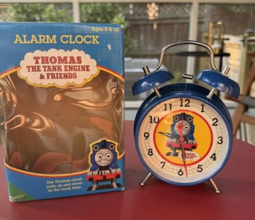 Schylling Thomas The Tank & Friends METAL Alarm Clock (1999) NOS