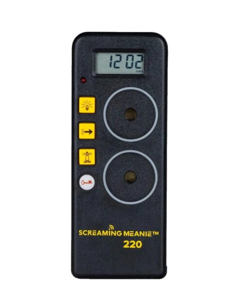 Screaming Meanie 220 Alarm Clock and Timer, Extremely Loud for Deep Sleepers,...