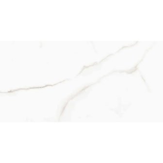 Sculpture White Flat Glossy 12.99 in. x 35.83 in. Ceramic Wall Tile...