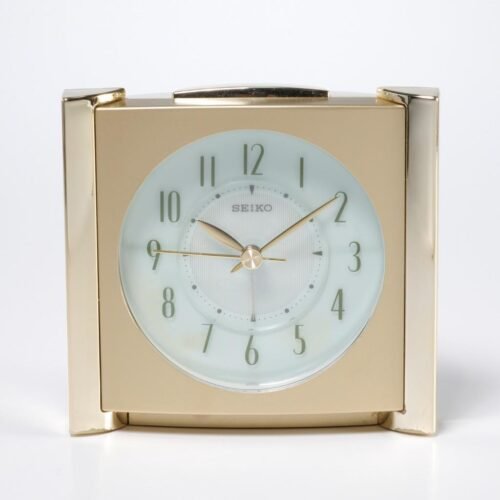 Seiko Battery Operated Get Up and Glow Bedside Illumated Alarm Clock QXE418GL