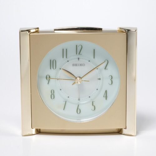Seiko Battery Operated Get Up and Glow Bedside Illumated Alarm Clock QXE418GL