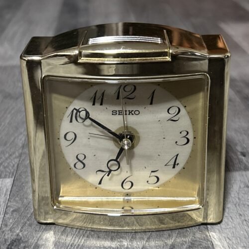 Seiko Battery Op Get Up Glow Bedside Illumated Alarm Clock QXE418GL W6