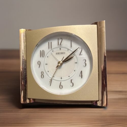Seiko Battery Op Get Up Glow Bedside Illumated Alarm Clock With Box QXE418GL