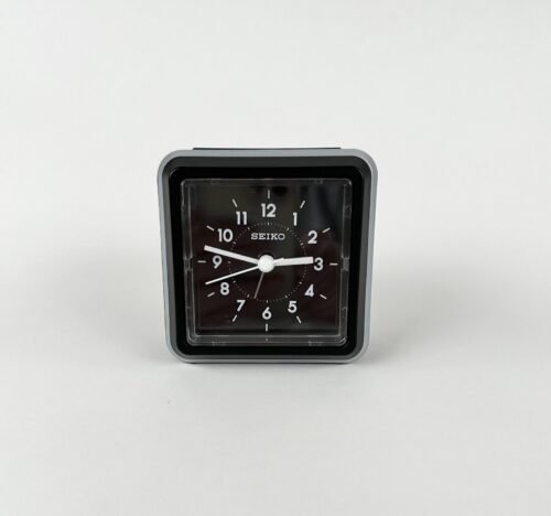 Seiko Bedside Alarm Clock with Light and Snooze QHE182K