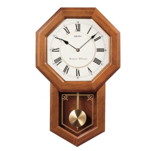 SEIKO CLASSIC SCHOOLHOUSE WALL CLOCK HTF RARE