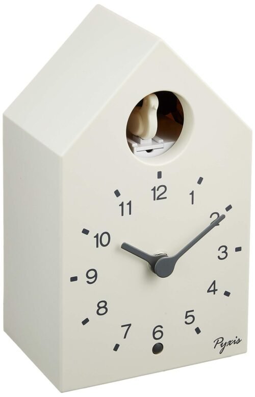 SEIKO Clock Cuckoo Clock Hanging/Table Clock Collection PYXIS NA610W White