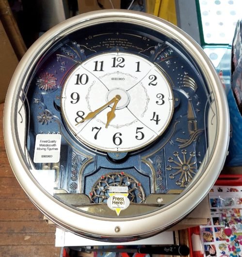 SEIKO KARIKURI Melody in Motion Wall Clock - RARE from Japan