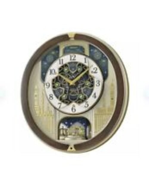 Seiko Limited Edition Melodies In Motion 2023 Musical Wall Clock (QXM399BRH)