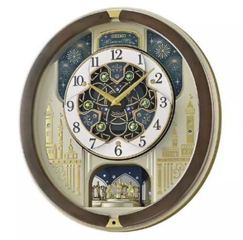 Seiko Melodies In Motion 2023 Musical Wall Clock, Limited Edition