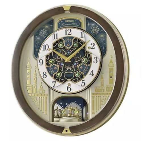 Seiko Melodies In Motion 2023 Musical Wall Clock, Limited Edition