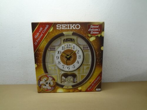 Seiko Melodies in Motion 2024 Musical Wall Clock Limited Edition Quartz Movement
