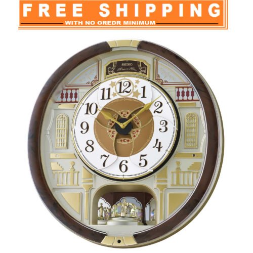 Seiko Melodies in Motion 2024 Musical Wall Clock Limited Edition Quartz Movement