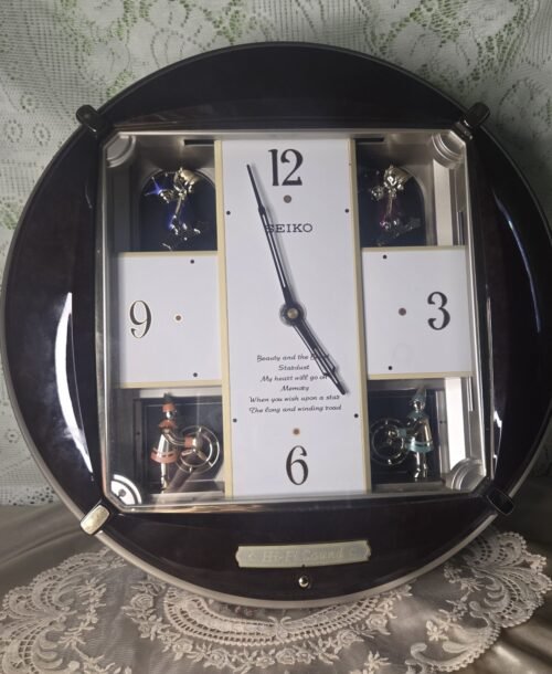 Seiko Melodies in Motion clock QXM112BRH 2007