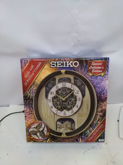 Seiko Melodies In Motion Musical Wall Clock, Festival