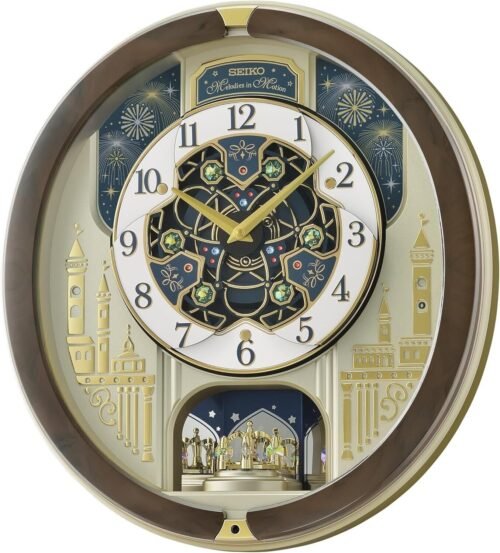 SEIKO Melodies in Motion Musical Wall Clock Special Collector's Edition QXM399BR