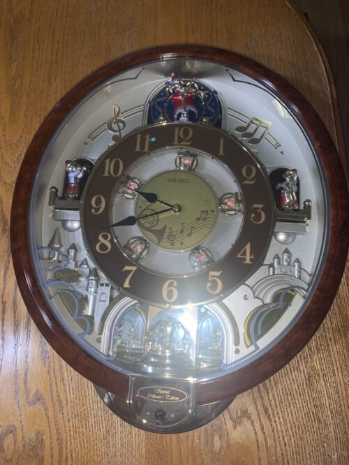 Seiko Melodies In Motion QXM481BRH Wall Clock 2011 Special Collector’s Edition