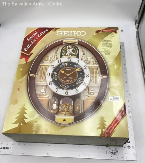Seiko Melodies In Motion Special Collector's Edition Wall Clock With Box