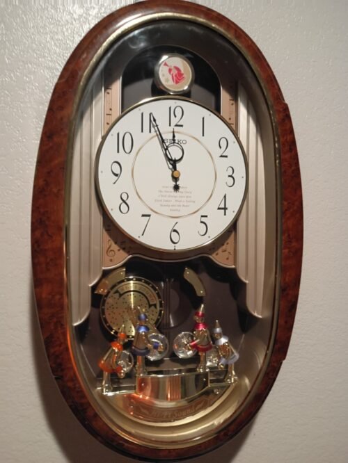 Seiko motion clowns Musical Clock
