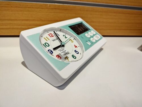 SEIKO QHE-152W MULTI FUNCTION ALARM CLOCK