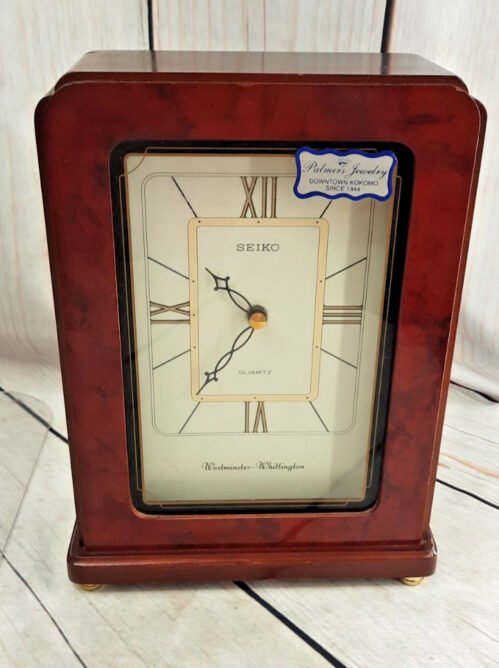 Seiko Quartz Mantel Clock with a Westminster/Whittington chime
