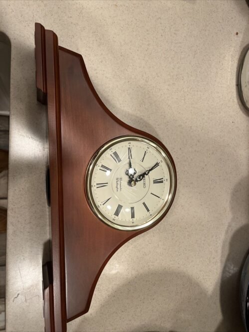 Seiko Quartz Westminster Whittington Mantel Clock