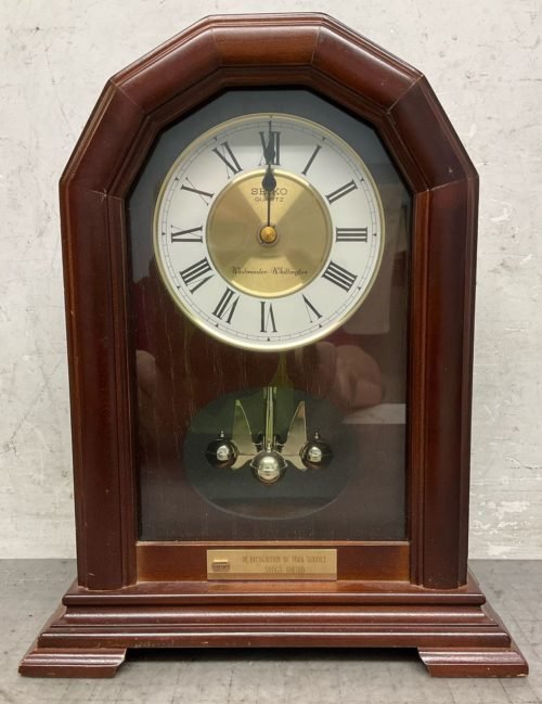 SEIKO Quartz Westminster Whittington Mantle Clock