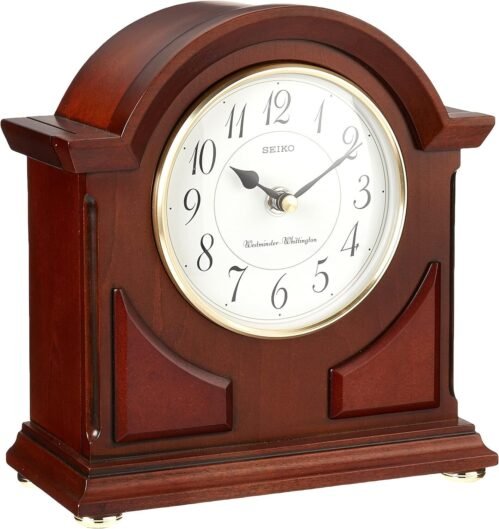 SEIKO Sayo Mantel Clock Brown