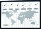 Multiple Time Zone Wall Clocks: The 8 image