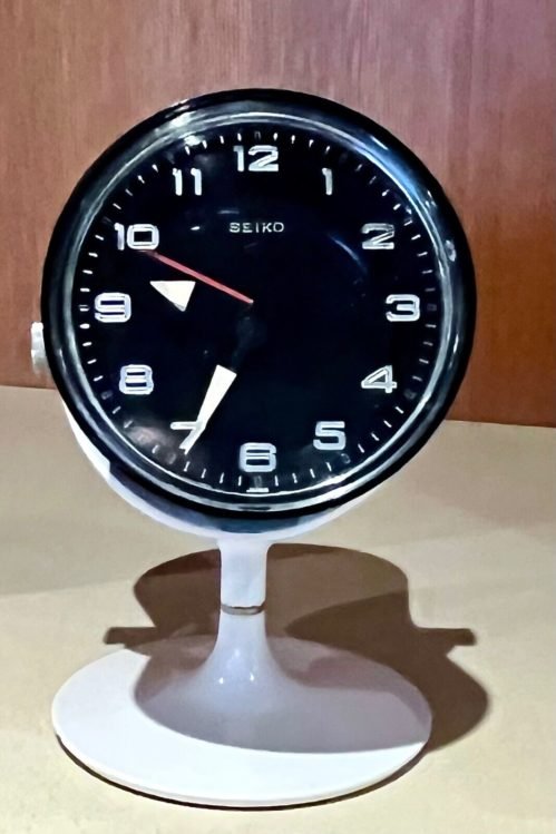 Seiko Space Age Desk Clock TTZ-114, NM, Running and Rare--Collector's Condition