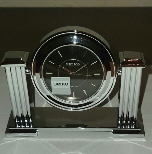 Seiko Table Clock QHG026SL Brand New **NEEDS BATTERY** Read