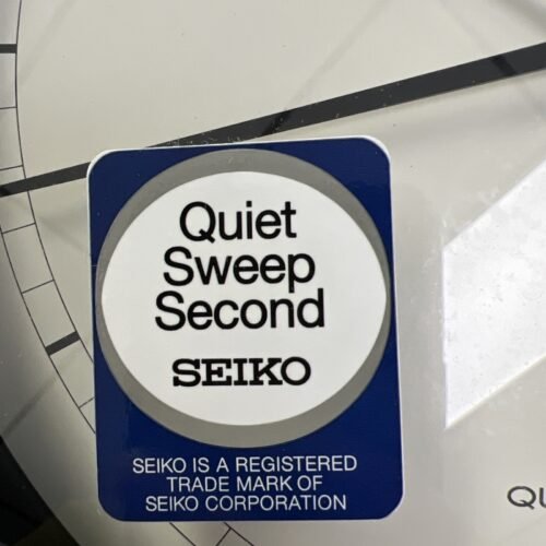 Seiko ⏰Traditional Look 12" Wall Clock QXA067KRH (overstock Items )