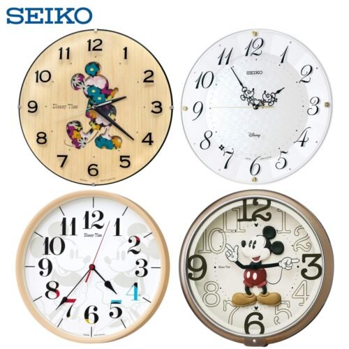 SEIKO Wall Clock Disney Mickey FW586B FS513W FW584A FW577A FW576B JAPAN NEW