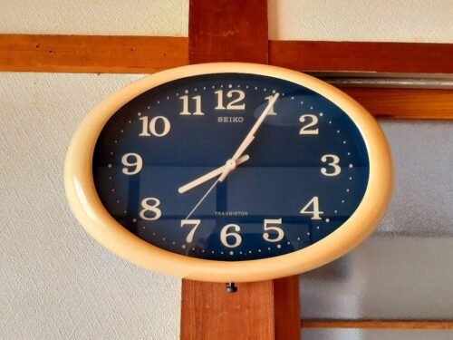 Seiko Wall Clock Transistor Space Age Without Box Used