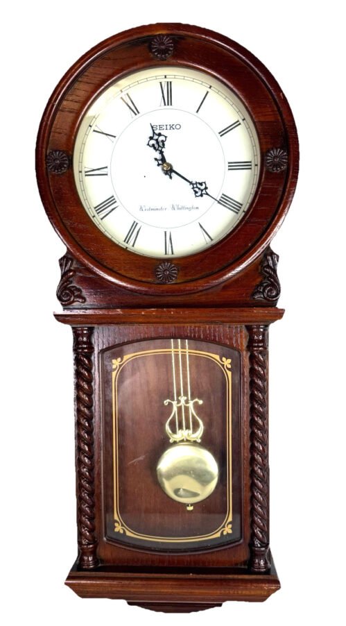 Seiko Westminster Whittington Triple Chime wall clock Fully Inspected And Tested