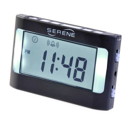 Serene Innovations Va3 Vibrating Travel Alarm Clock Va2001
