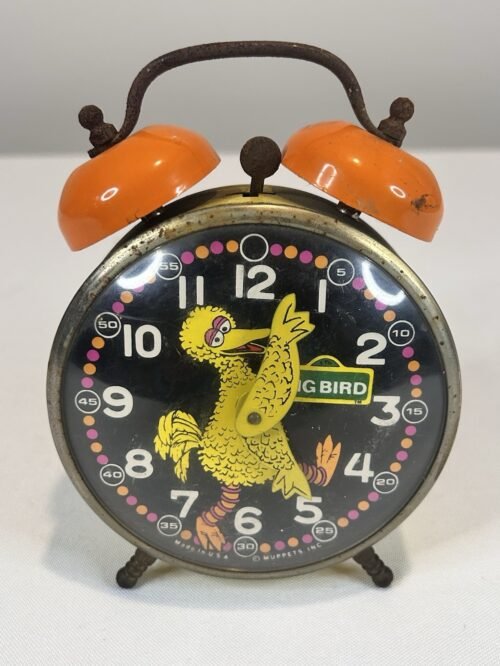 Sesame Street Big Bird Alarm Clock Wind Up is Working!