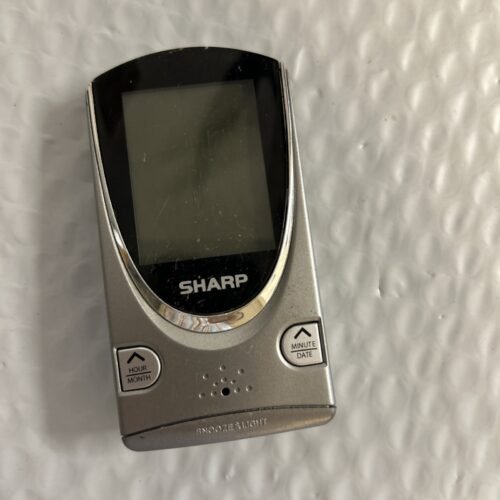 Sharp Digital Travel Alarm Clock Model SPC446