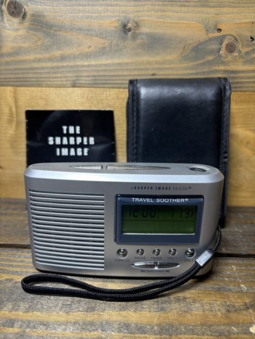 Sharper Image Travel Sound Soother 20 Model SI601 White Noise Alarm Clock Tested