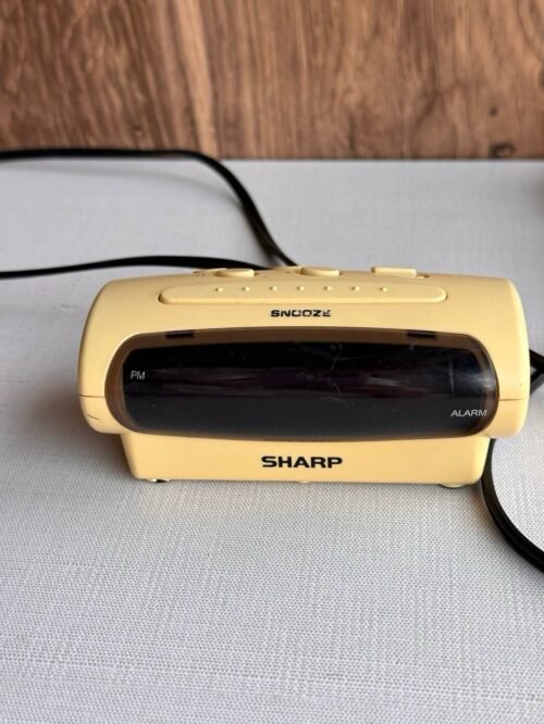 Sharp SPC085 Digital Alarm Clock B Tested Works